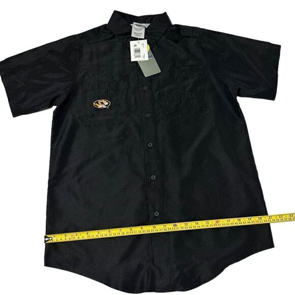 NWT Knights Apparel NCAA Short-Sleeve River Shirt Missouri Tigers - Picture 5 of 7